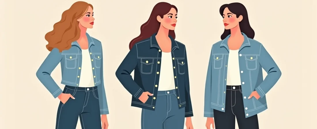 Como escolher a jaqueta jeans ideal para cada biotipo